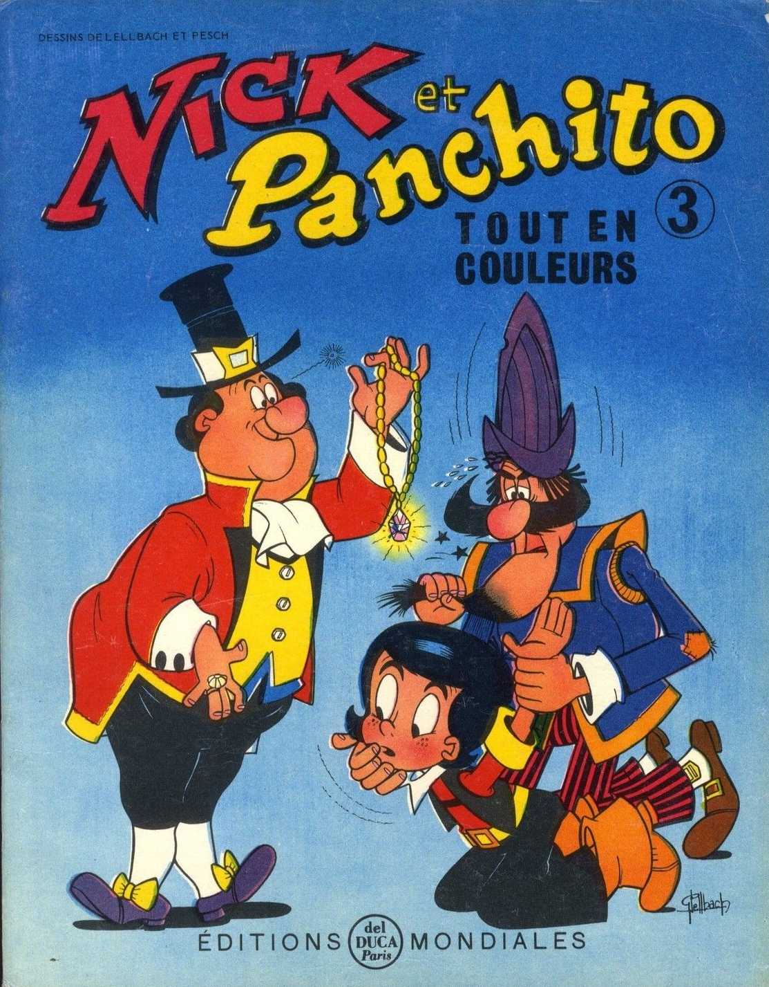 Scan de la Couverture Nick et Panchito n 3